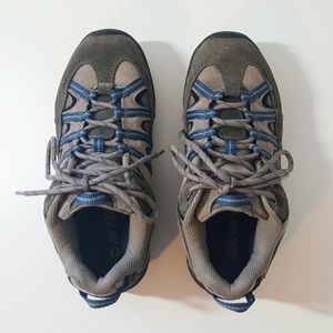 Hi-Tec Intensity Gray Blue Low Top Hiking Boots - Size 7.5